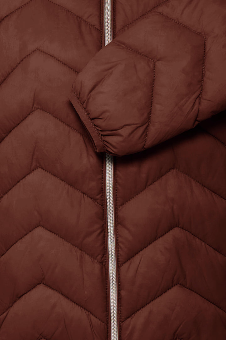 FRBAPADDING 1 OUTERWEAR - Rum Raisin