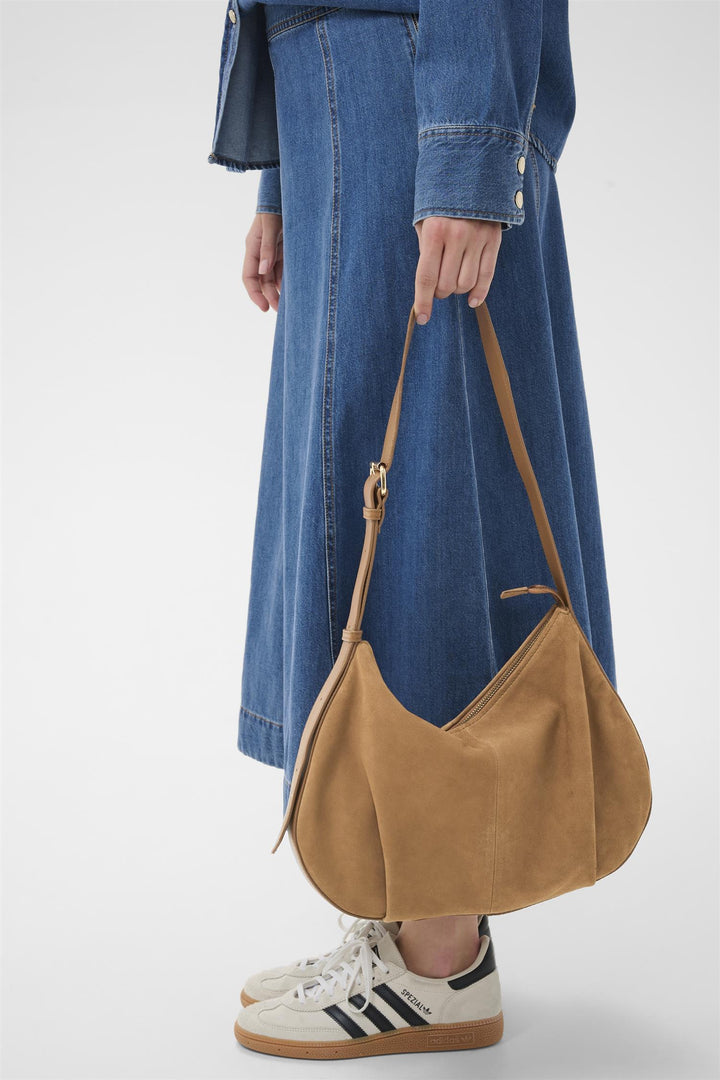 Nevena Leather Bag - Toasted Coconut