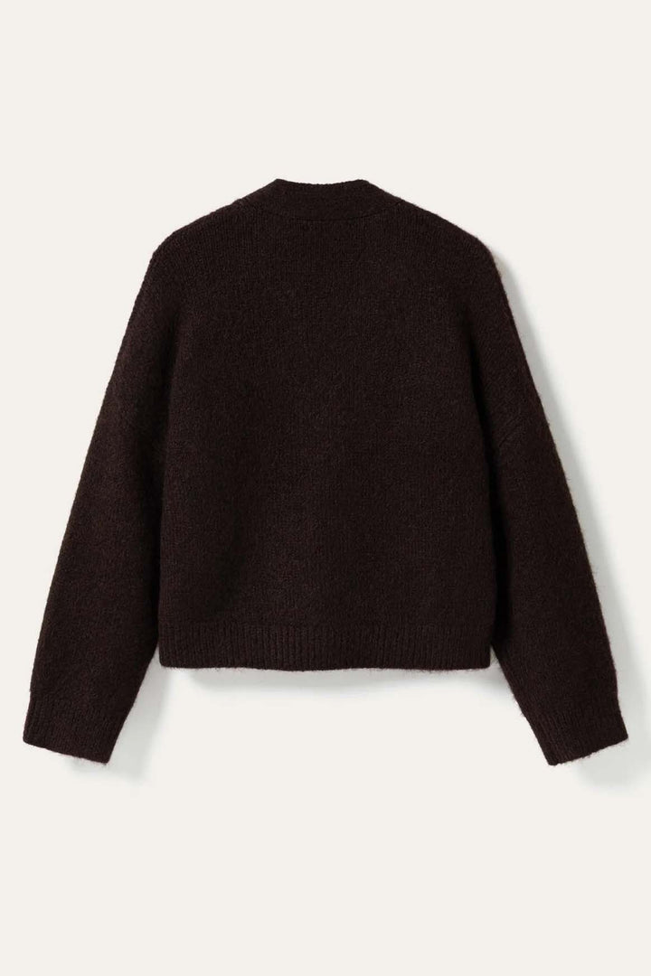 Laiana Knit Cardigan - Chocolate