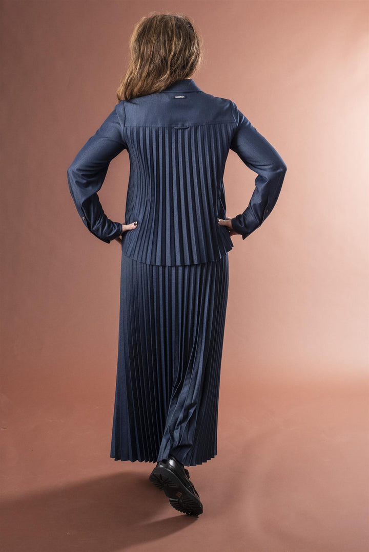 CHERRIE SKIRT - Dark Denim