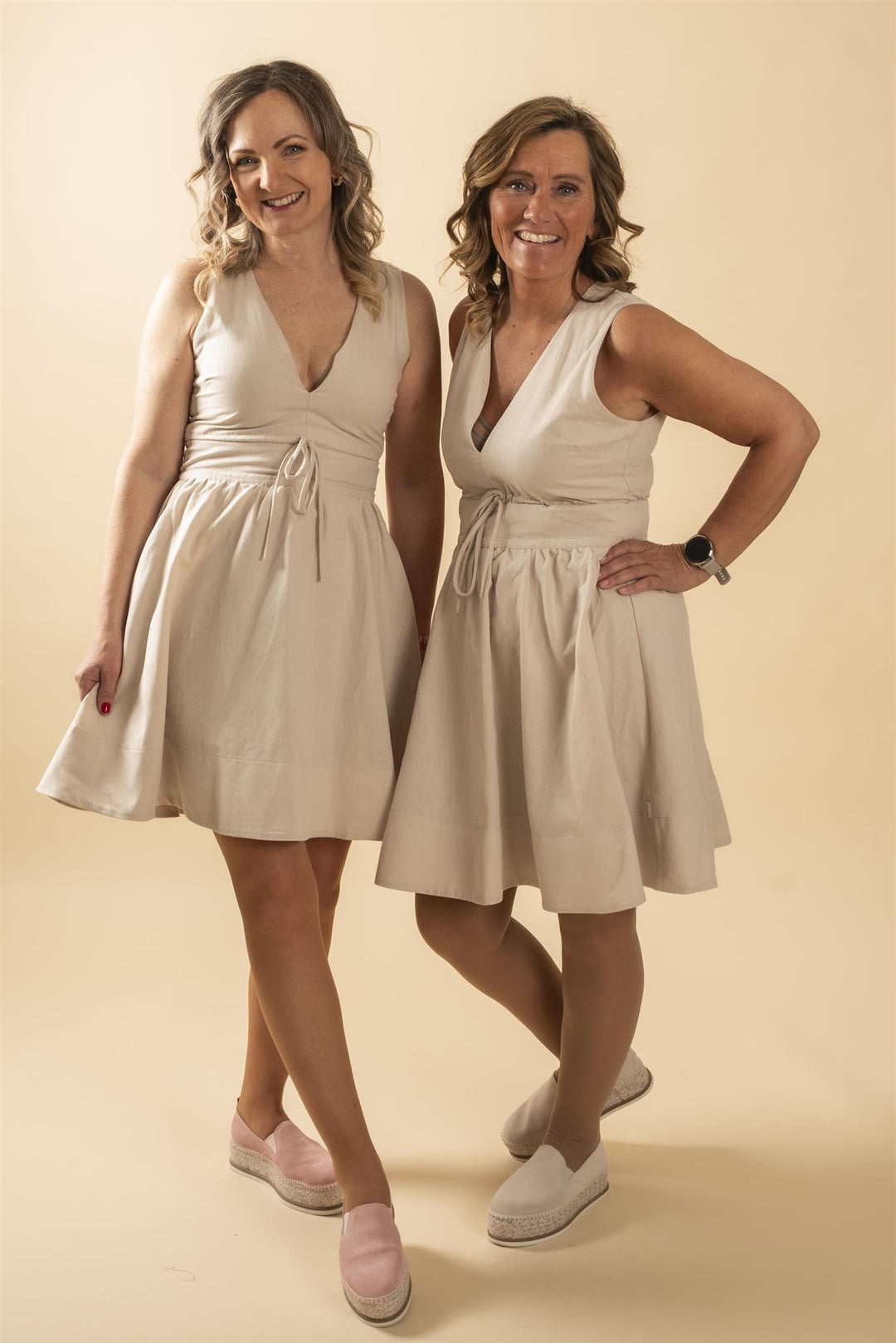 Zilli Linen Dress - Beige