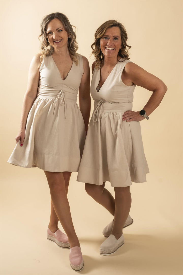 Zilli Linen Dress - Beige