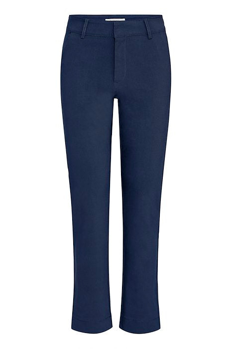 BYDIXI STRAIGHT PANTS - Copenhagen Night