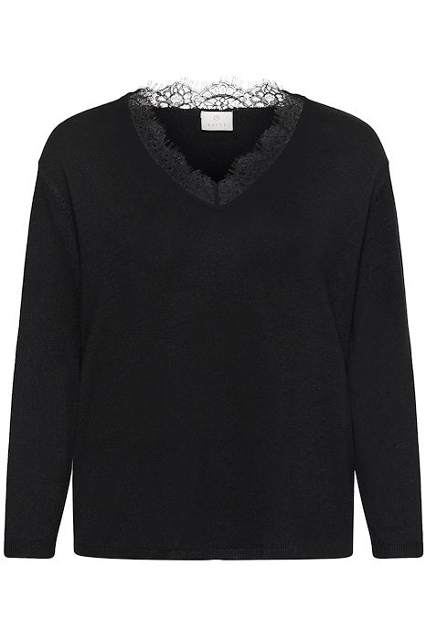KAlizza Lace Pullover - Black