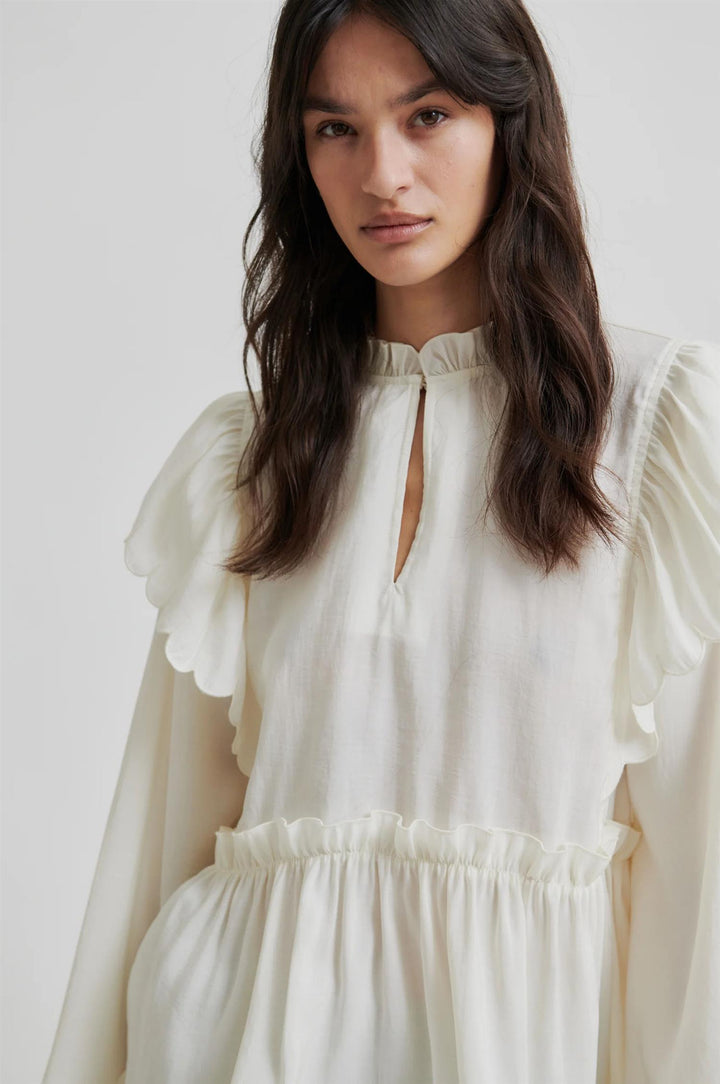 Terra Frill Blouse - Tofu