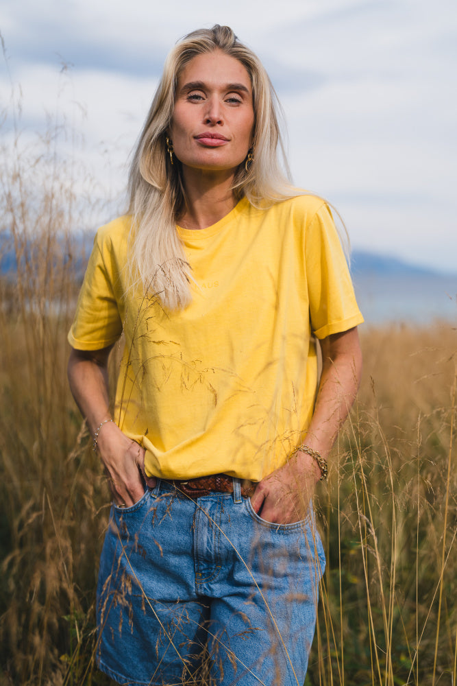 Linn Logo Tee - Mimosa