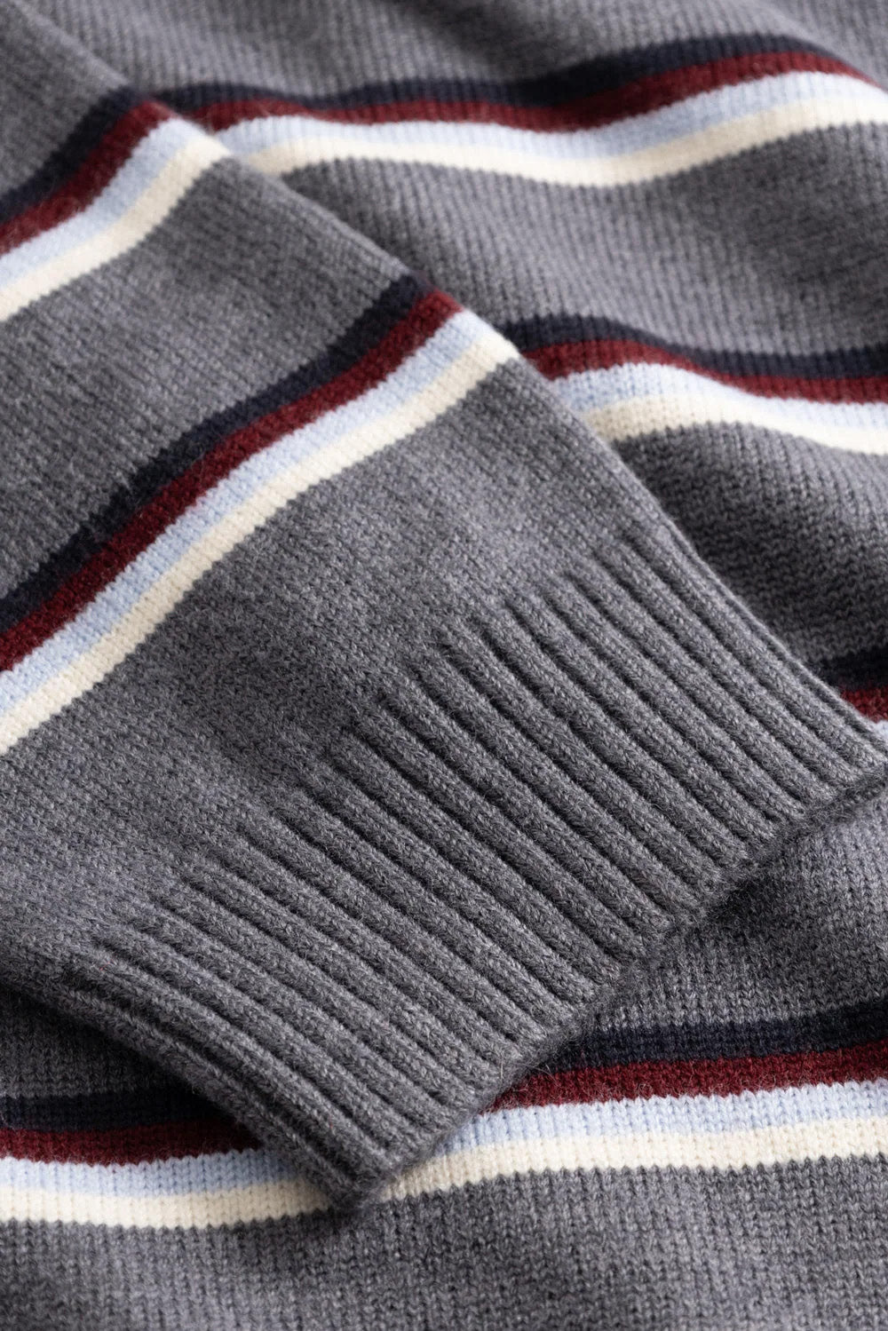Merryl Knit - Grey Stripe