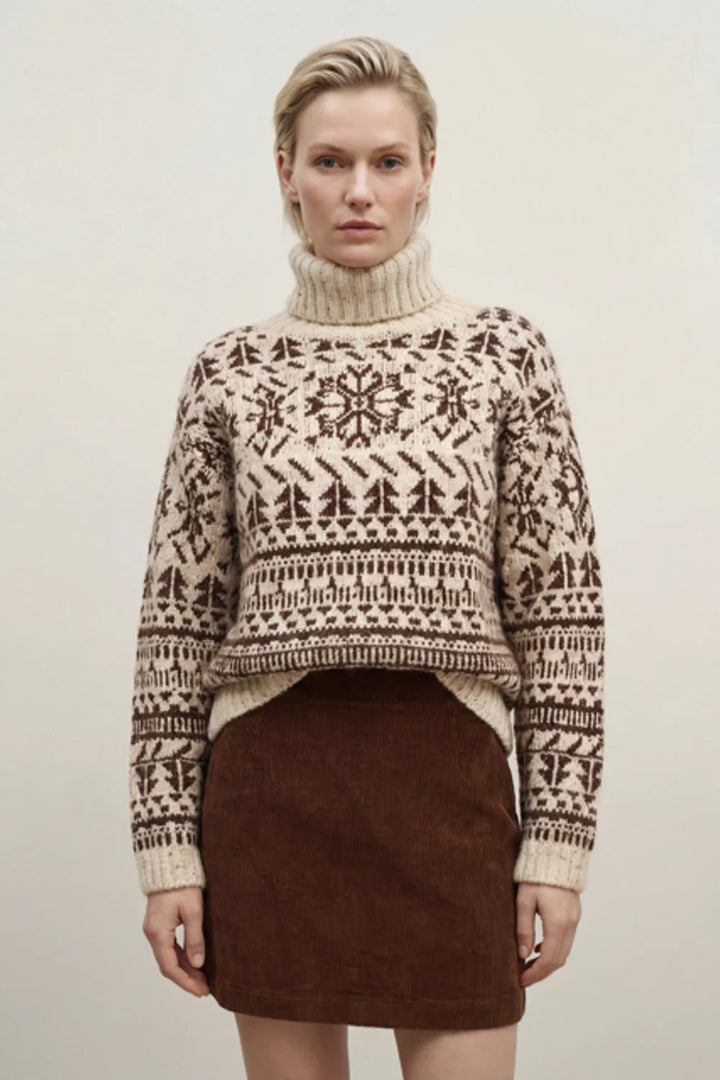 Alva Knit Pullover - Jord
