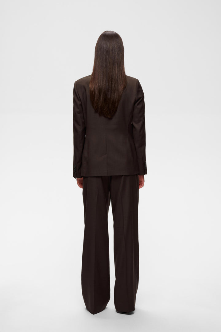 CADIE MEL CORE PANT - Chocolate Brown Melange