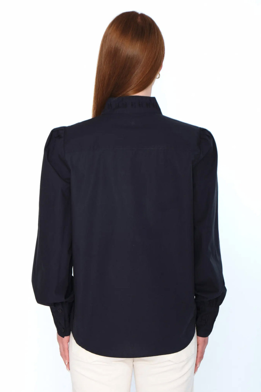 MIE Blouse - Navy Blazer