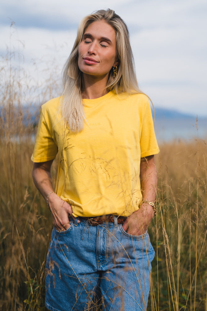 Linn Logo Tee - Mimosa