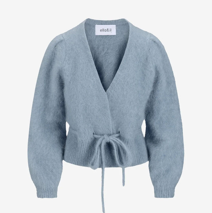 Malin Chunky Cardigan - Denim Blue