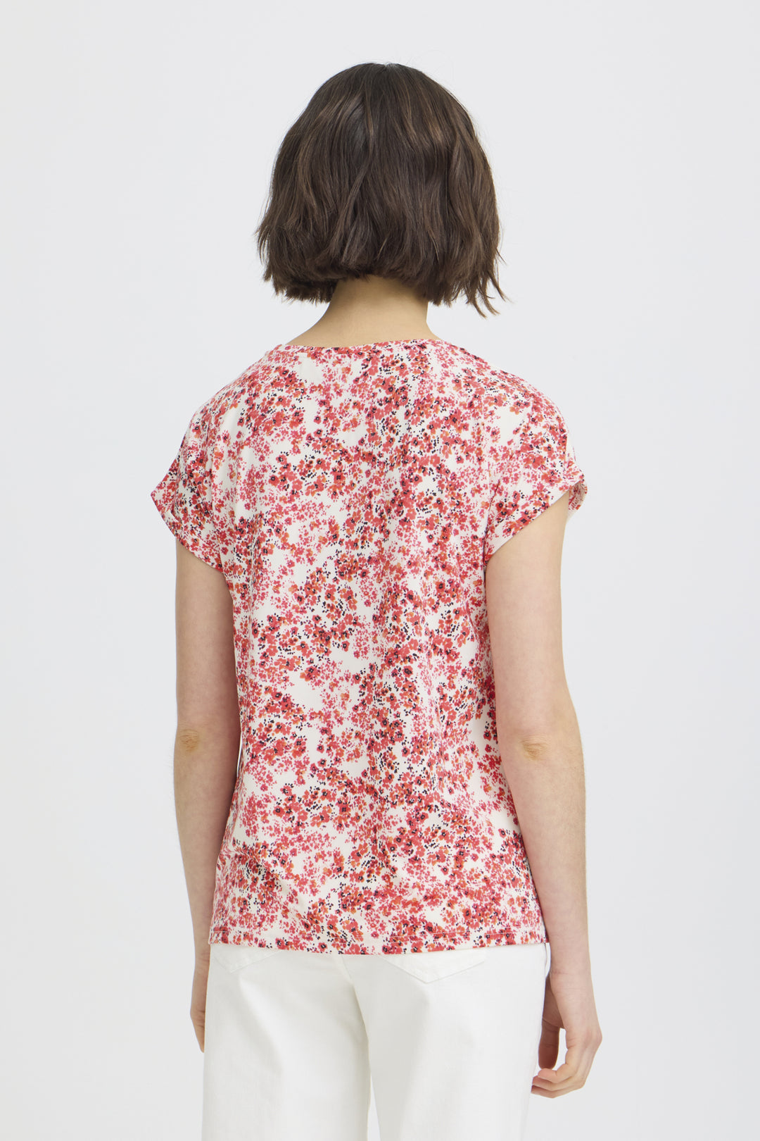 FRSEEN TEE 1 - S. FLORAL HIBISCUS