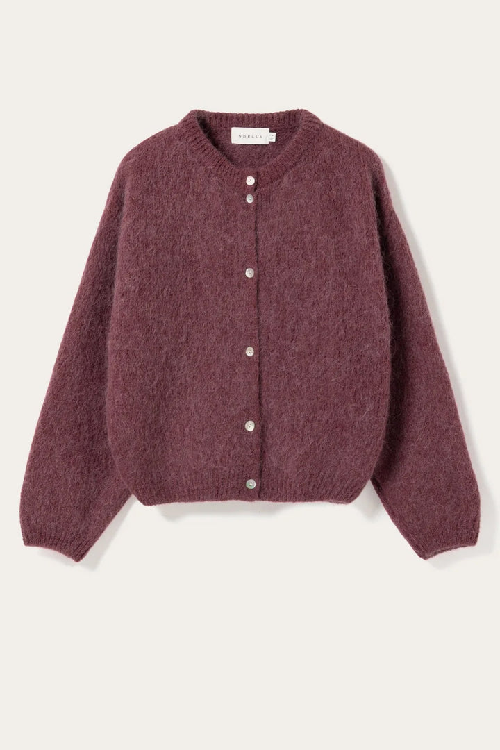 Kae Knit Cardigan - Rust
