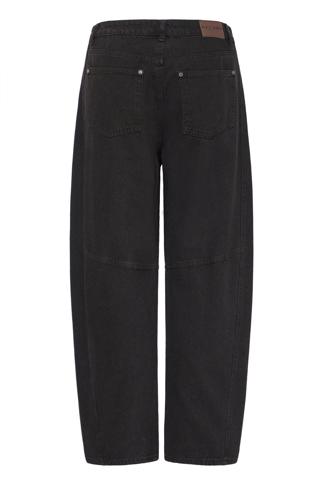 PZDORIT HighWaist JEANS BARREL LEG - Espresso