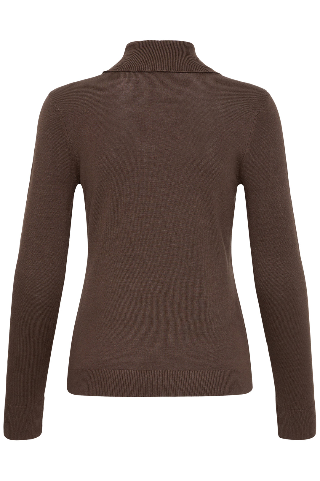 FRMARY Knit Polo - Hot fudge
