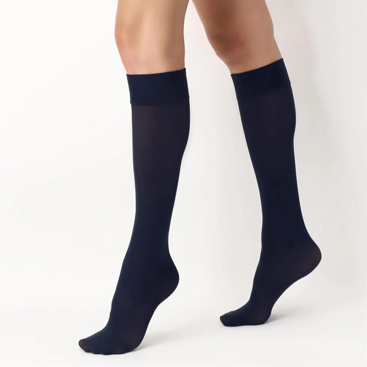Opaque Knee Highs 50 Denier - Navy