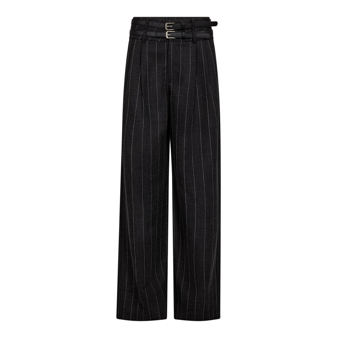 Ivanna Belt Pant - Dark Grey
