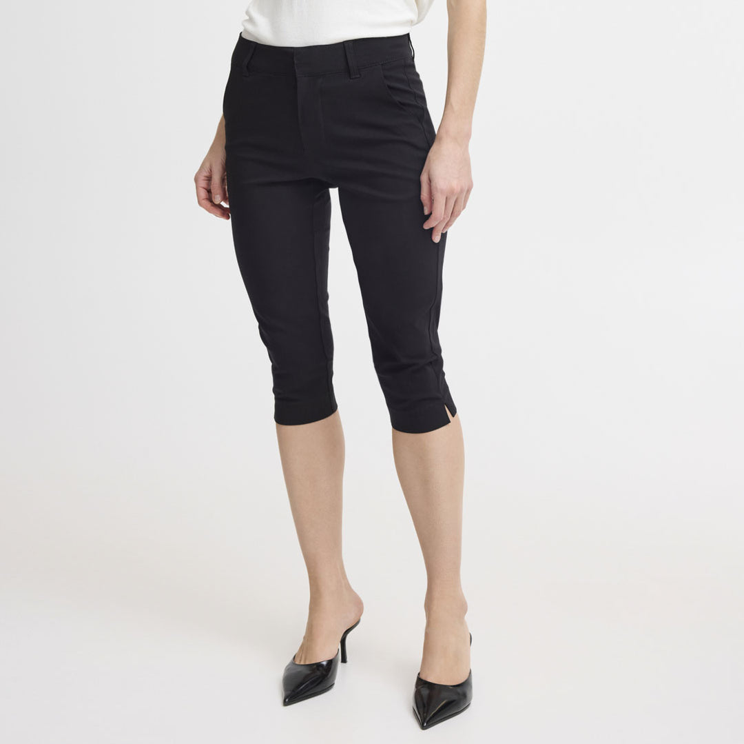 BYDIXI CAPRI PANTS - Black