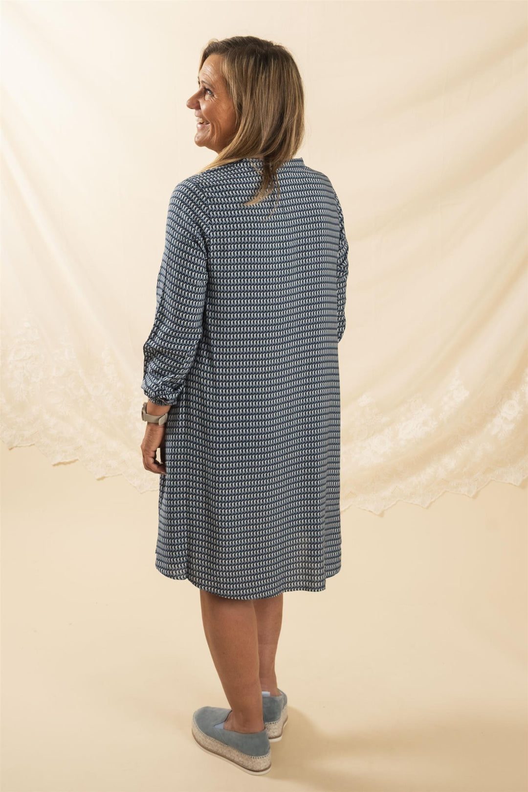BYJOSA TUNIC DRESS - Smoke Blue Mix