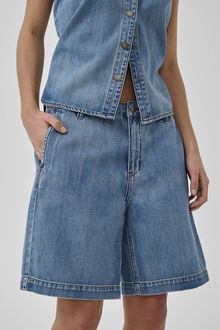 Kamma 171 Shorts - Medium Clear Blue Wash