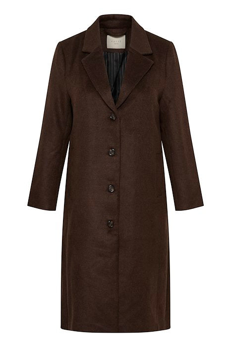 KCminna Blazer Coat - Coffee Bean