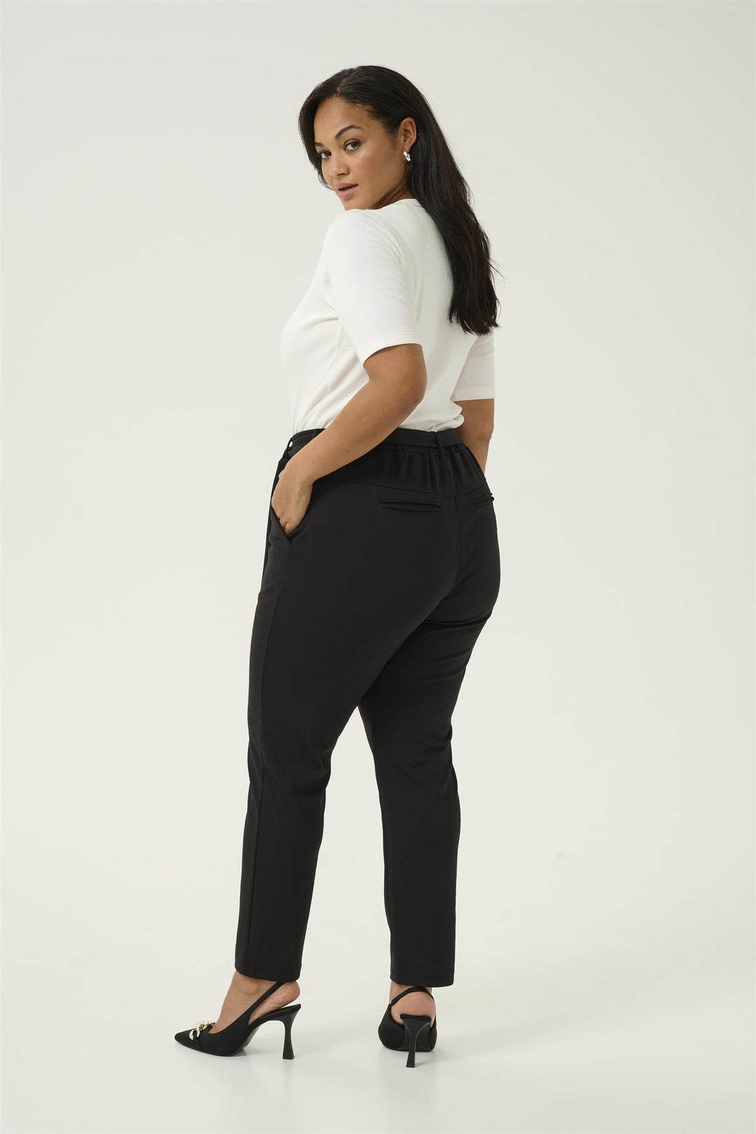 KCjenna Belt Pant - Black