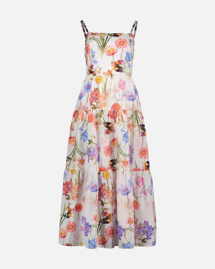 Brooklyn Fairy Midi Dress- Offwhite
