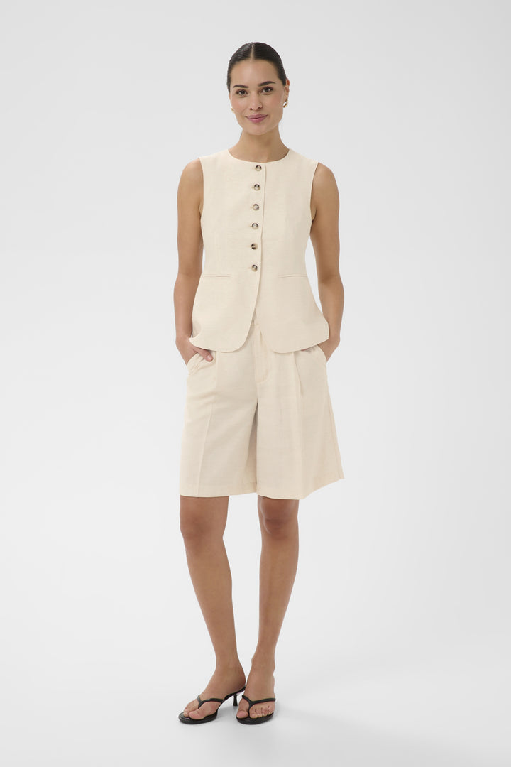 KAannetta Shorts - Feather Gray Melange