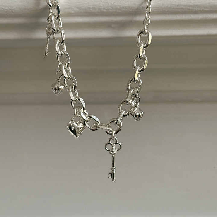 Open My Heart Bracelet - Silver