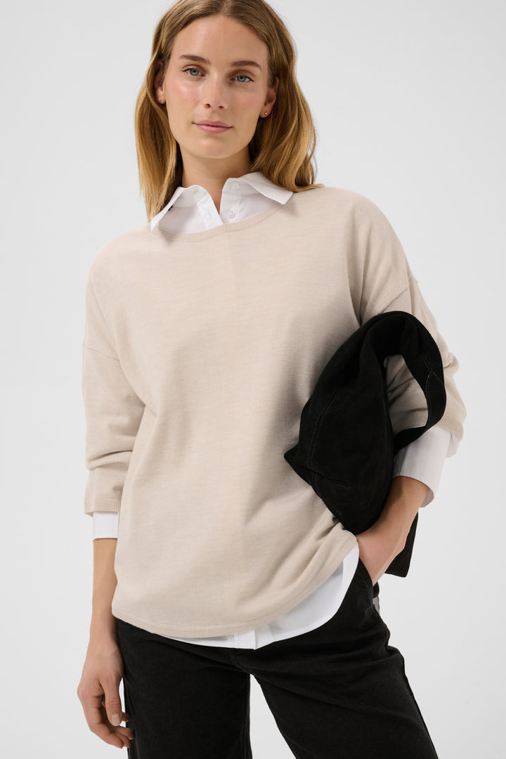 Danu Pullover - Natural Melange