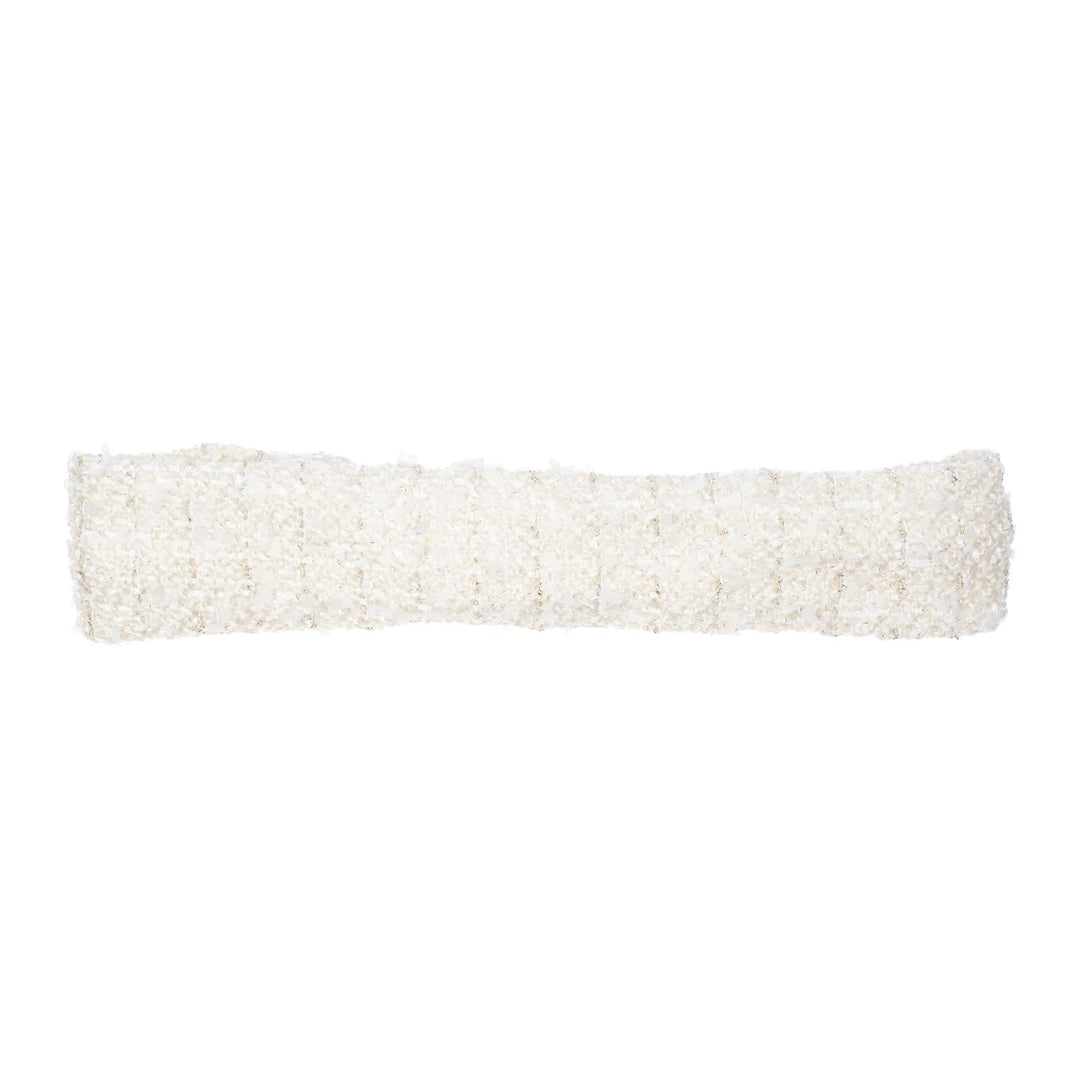 Tweed Headband - Vanilla