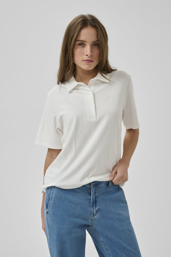 Nupti Polo Tee - Snow White