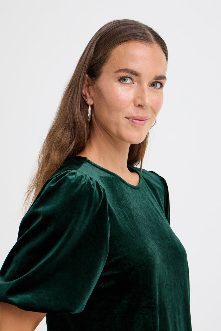 PZBARBARA BLOUSE - Scarab