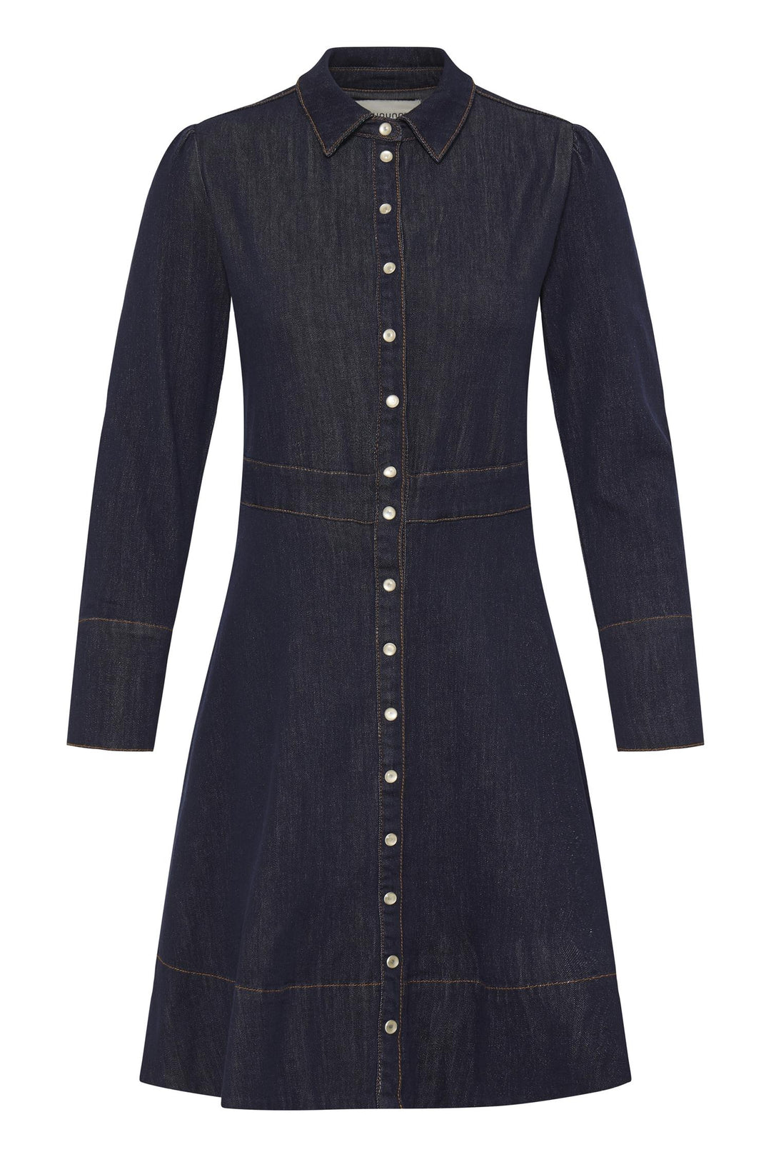 BYKANEA SHIRT DRESS - Dark blue denim