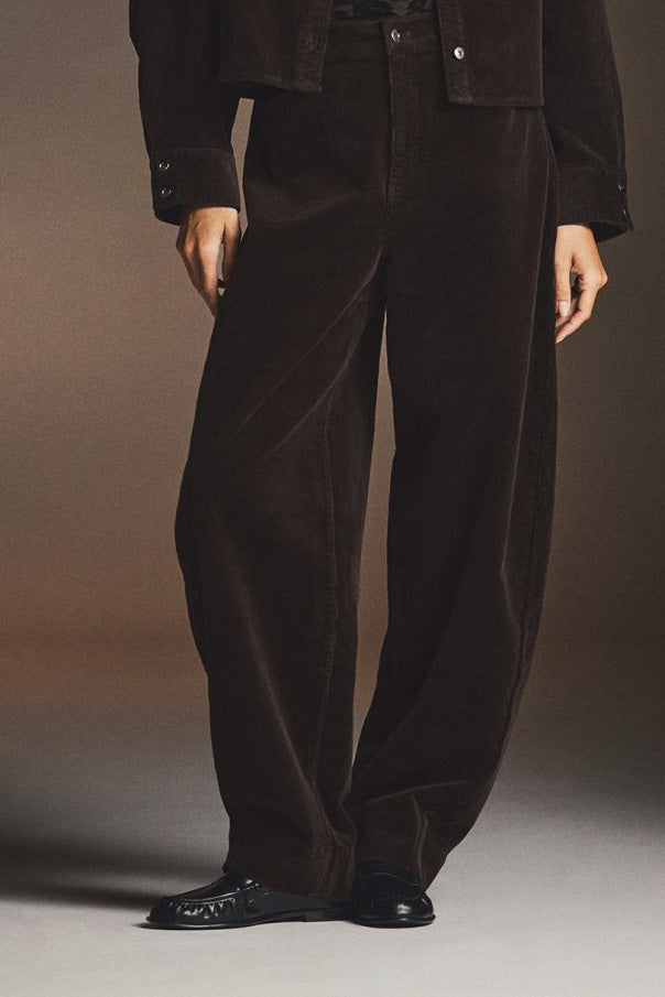 Filippa HighWaist Pants - Mole