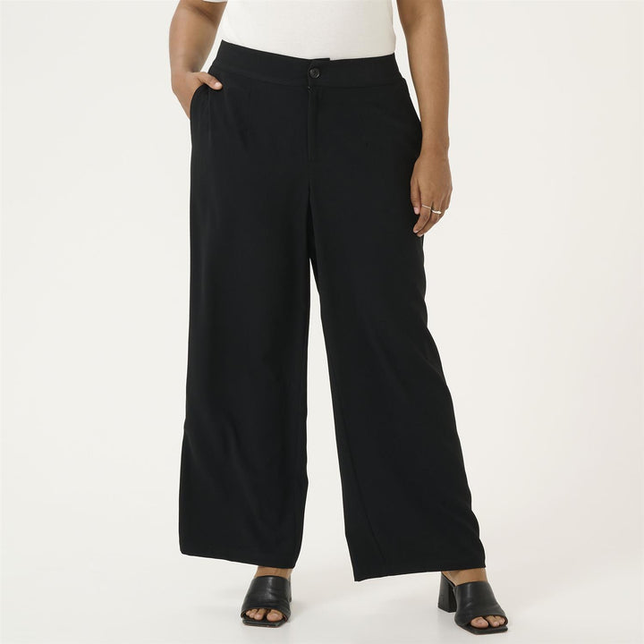 KCroxana Wide Pants - Black deep