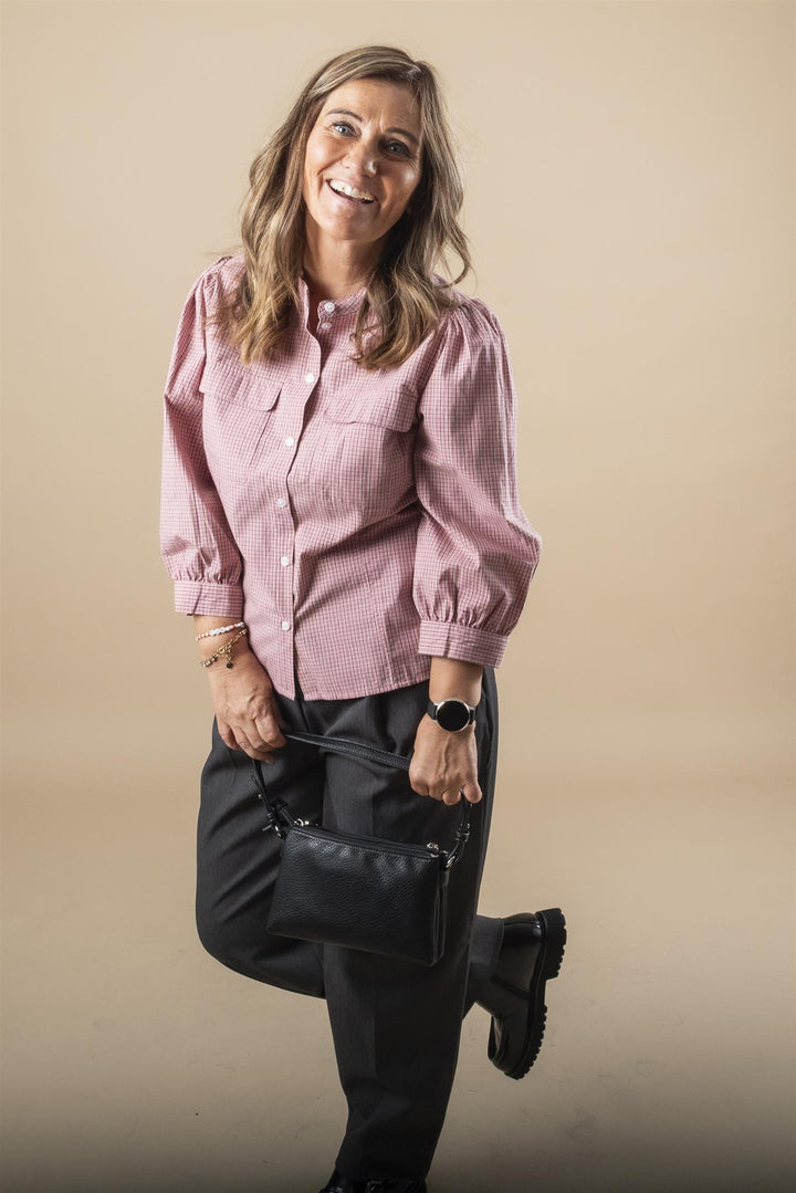 Chinette Shirt - Brandied Apricot Check