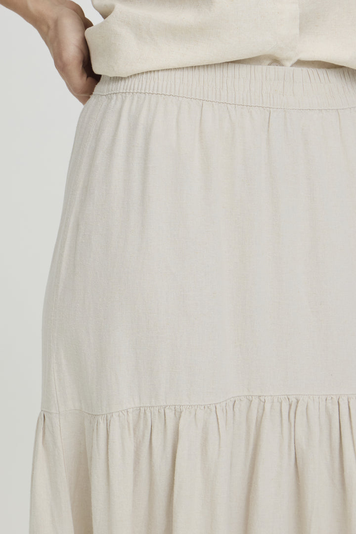 BYFALAKKA BOHO SKIRT - Rainy Day Melange
