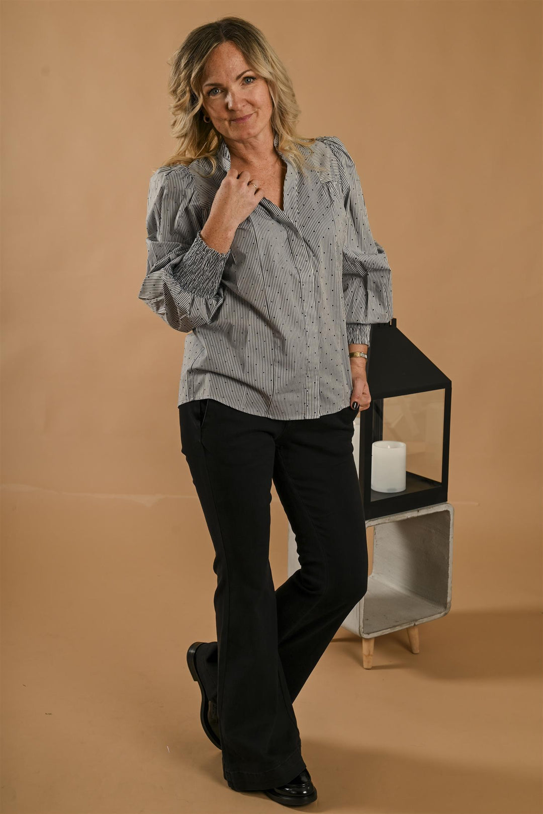 Ayo 170 High Bootcut Y - Black Wash