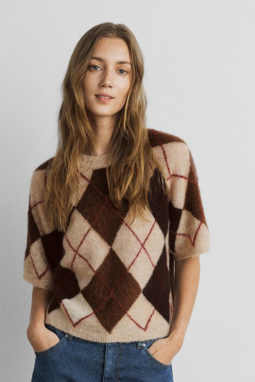 Adin Hope 2/4 Pullover - Beige mix