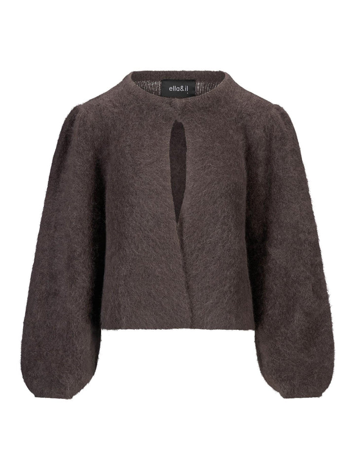 Amelia Chunky Cardigan - Brown