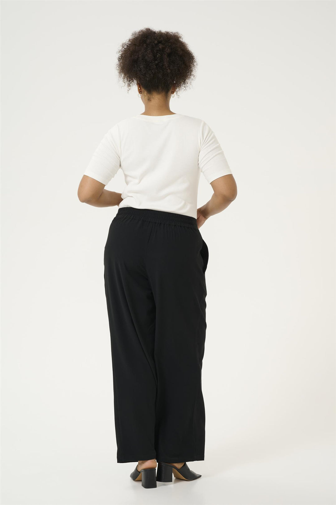 KCroxana Wide Pants - Black deep