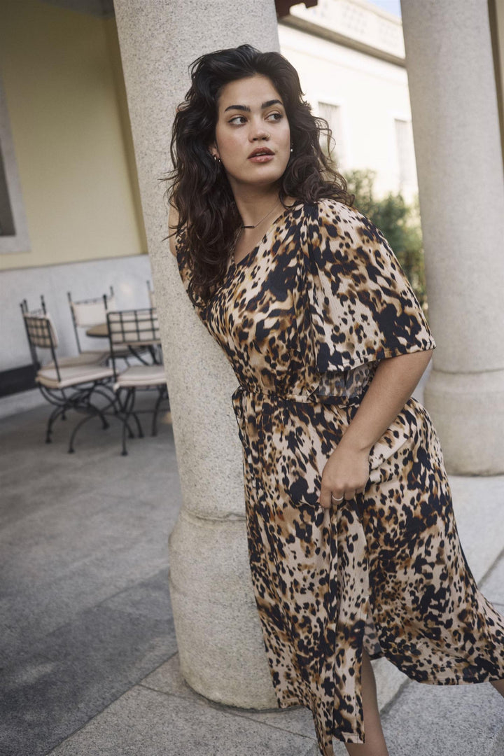 KCami Dress - Leopard Print