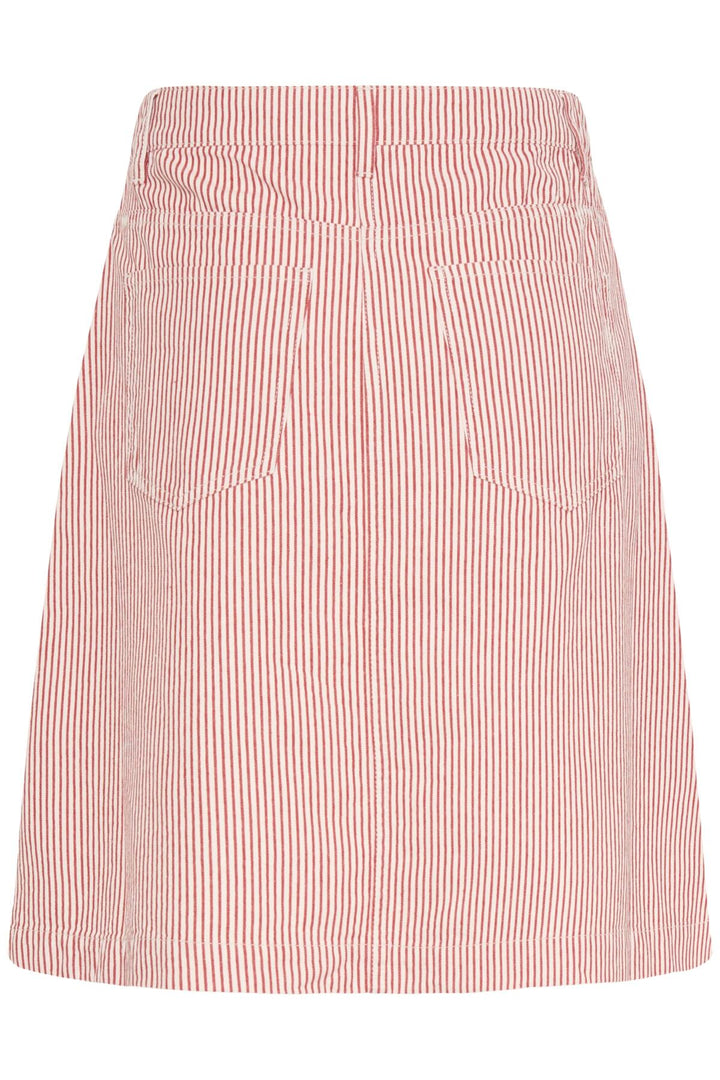 BYLARO A SKIRT - MOLTEN LAVA STRIPE