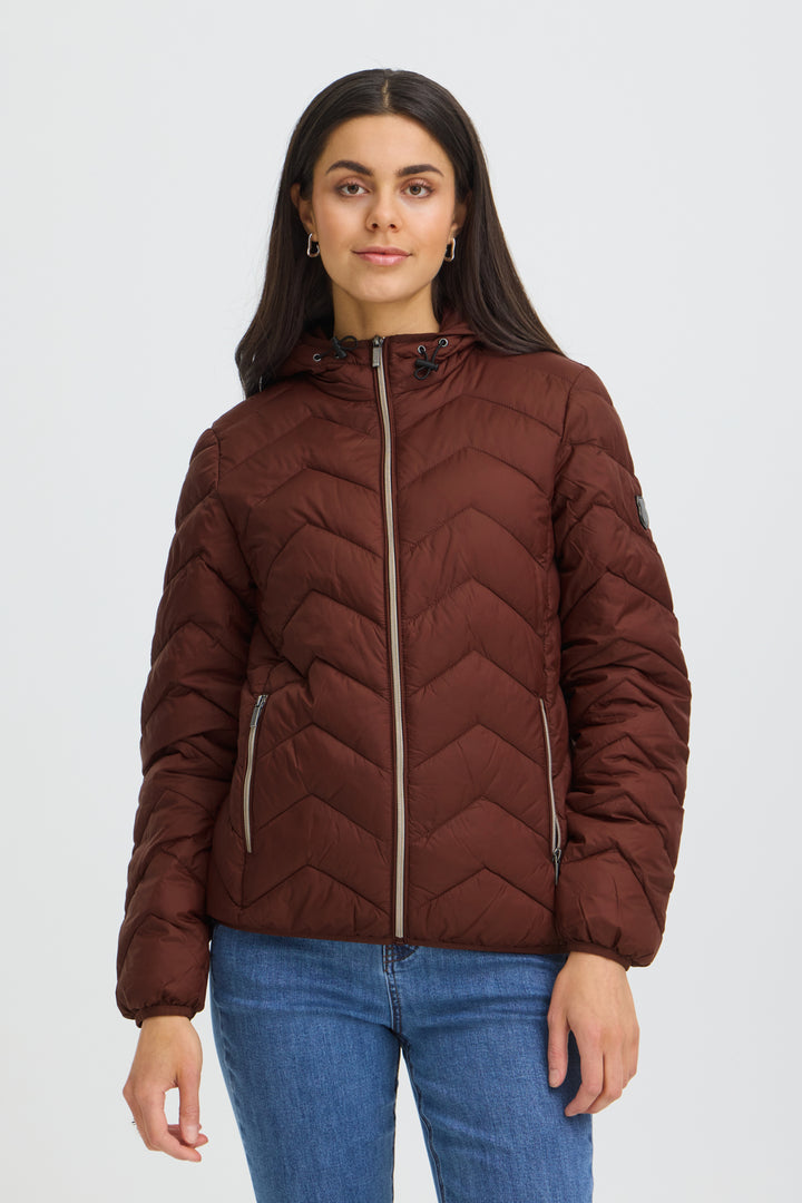FRBAPADDING 1 OUTERWEAR - Rum Raisin