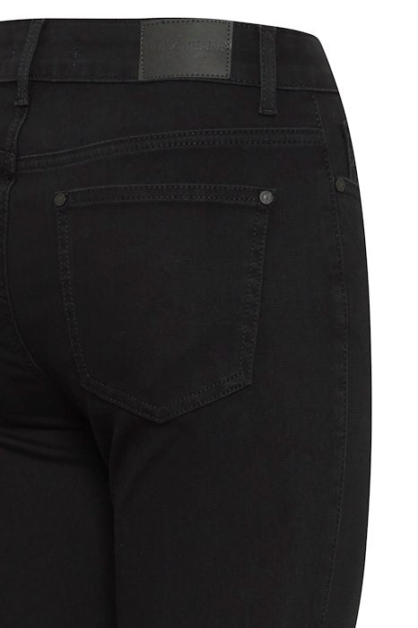 PZEMMELINA HighWaist Jeans Skinny Leg - Black Denim