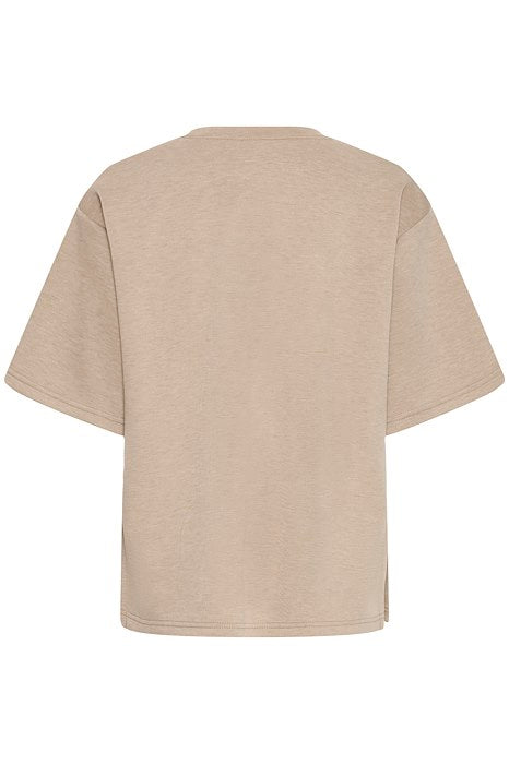 IHCOZY Short Sleeve - Sepia Tint Melange
