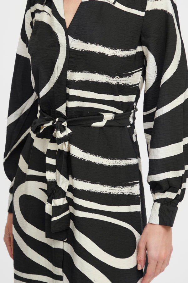 BYIBINE DRESS 2 - Black mix