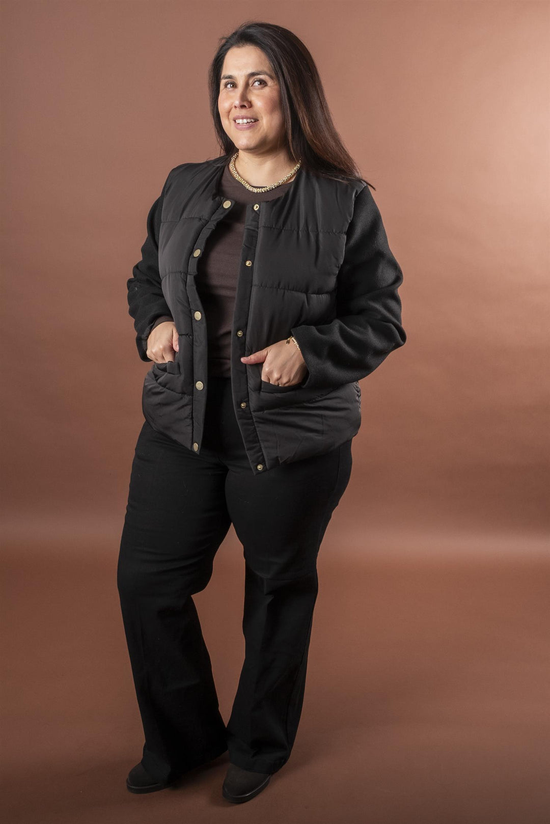 BYBELLINI JACKET - Meteorite